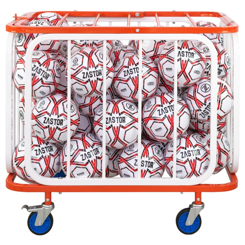Chariot Porte Ballons BERNA 70 Ballons Acier | CLUB-SHOP.fr