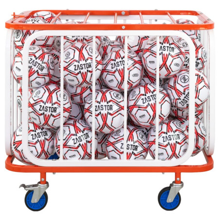 Chariot Porte Ballons BERNA 70 Ballons Acier | CLUB-SHOP.fr