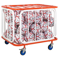 Chariot Porte Ballons BERNA 70 Ballons Acier | CLUB-SHOP.fr