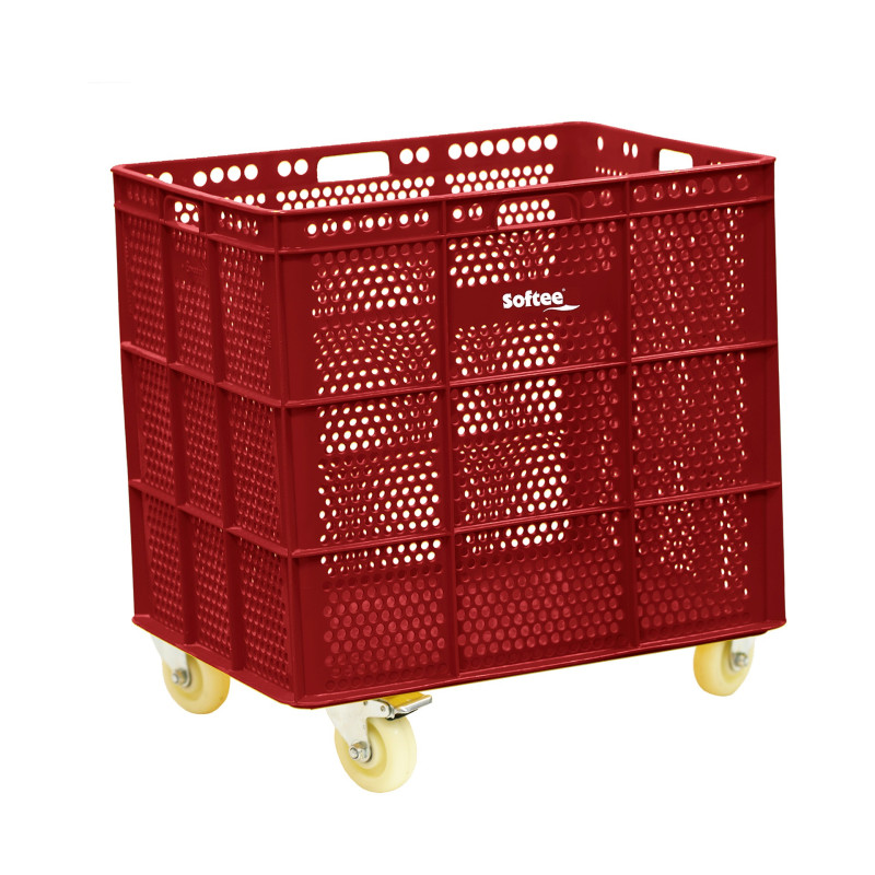 Panier À Ballons Avec Roues 12 Ballons | CLUB-SHOP.fr