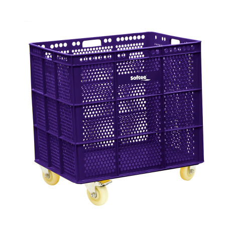 Panier À Ballons Avec Roues 12 Ballons | CLUB-SHOP.fr