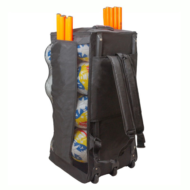 Sac Équipement LOGAN 100L À Roulettes Noir | CLUB-SHOP.fr