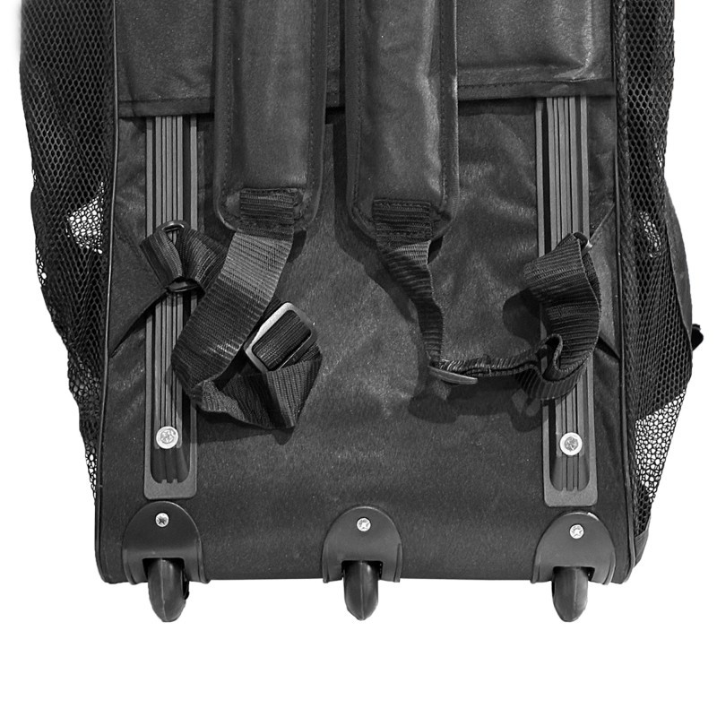 Sac Équipement LOGAN 100L À Roulettes Noir | CLUB-SHOP.fr