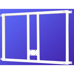 Support Mural Mini Basket Métal 40x40 mm | CLUB-SHOP.fr