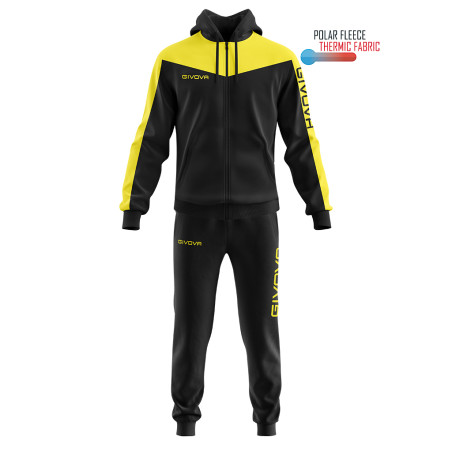Survêtement Givova Roma Capuche Polaire | CLUB-SHOP.fr