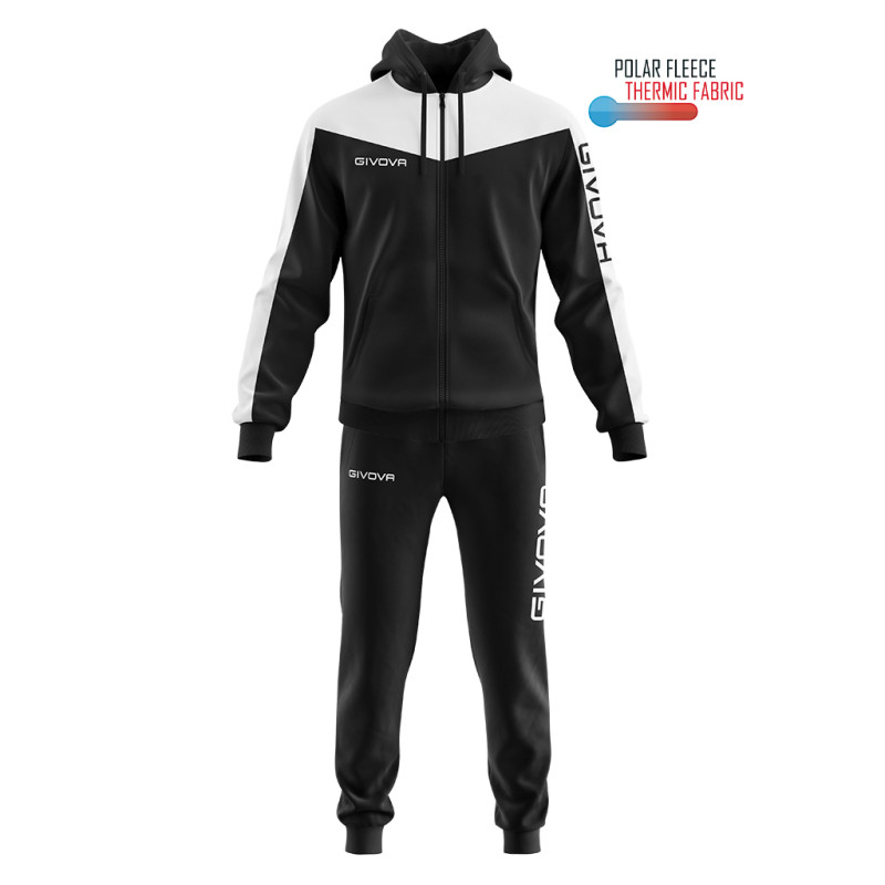 Survêtement Givova Roma Capuche Polaire | CLUB-SHOP.fr