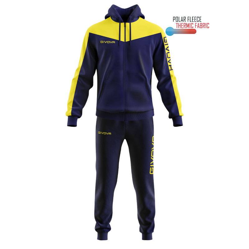 Survêtement Givova Roma Capuche Polaire | CLUB-SHOP.fr