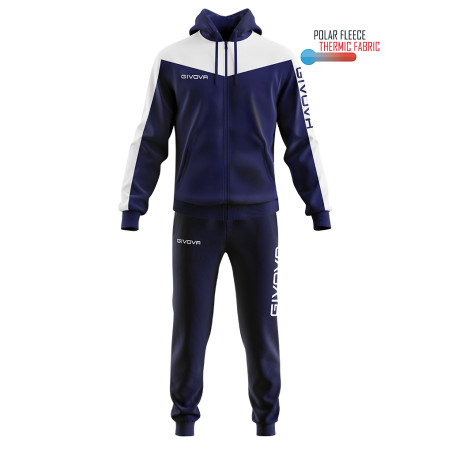 Survêtement Givova Roma Capuche Polaire | CLUB-SHOP.fr
