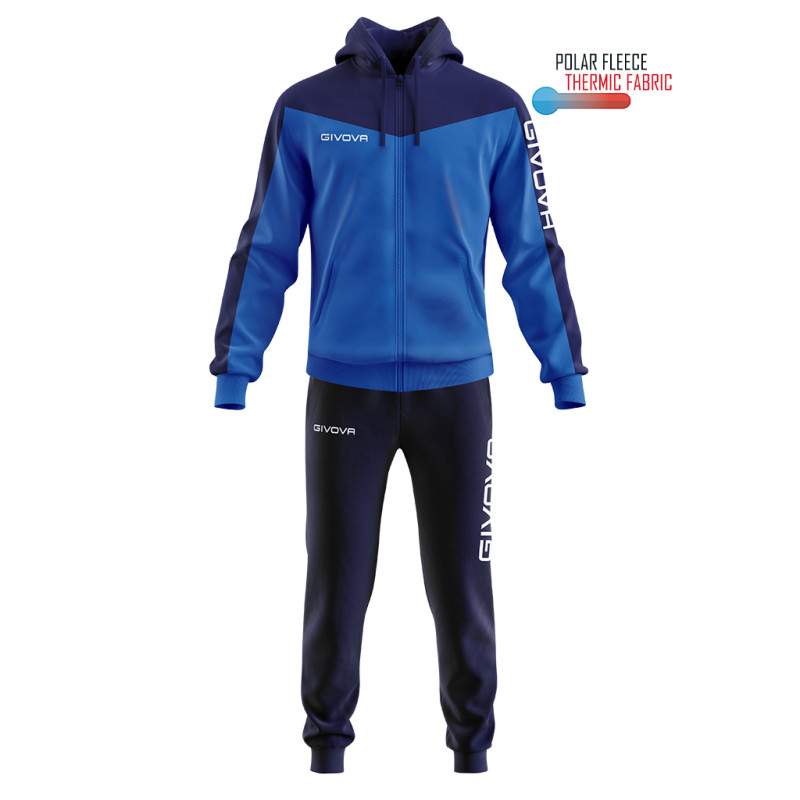 Survêtement Givova Roma Capuche Polaire | CLUB-SHOP.fr