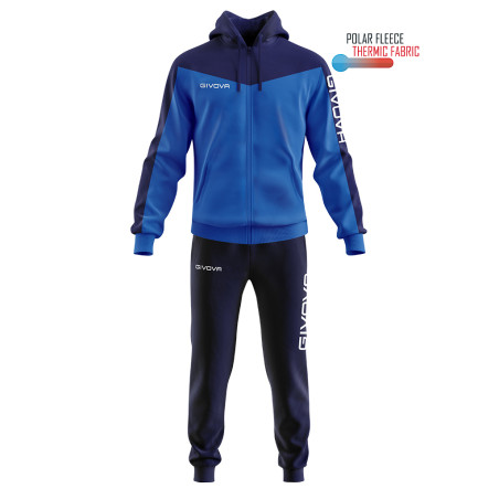 Survêtement Givova Roma Capuche Polaire | CLUB-SHOP.fr