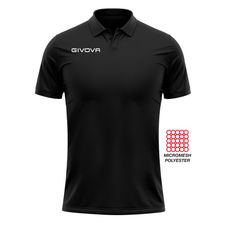 Polo Givova Pocket respirant micromesh | CLUB-SHOP.fr