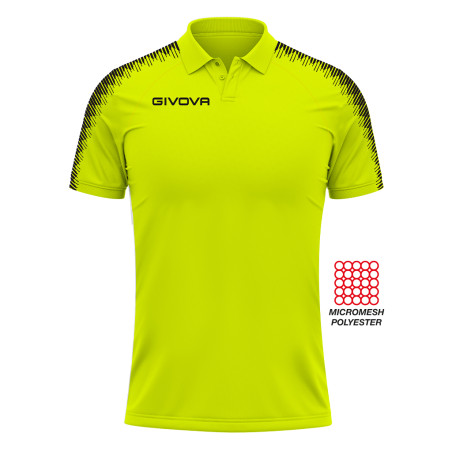 Polo Givova Club respirant micromesh | CLUB-SHOP.fr