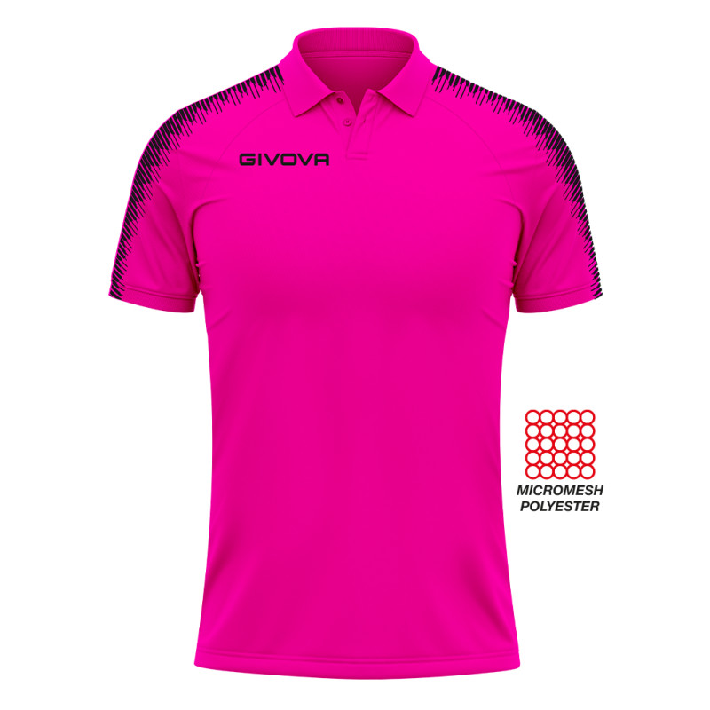 Polo Givova Club respirant micromesh | CLUB-SHOP.fr