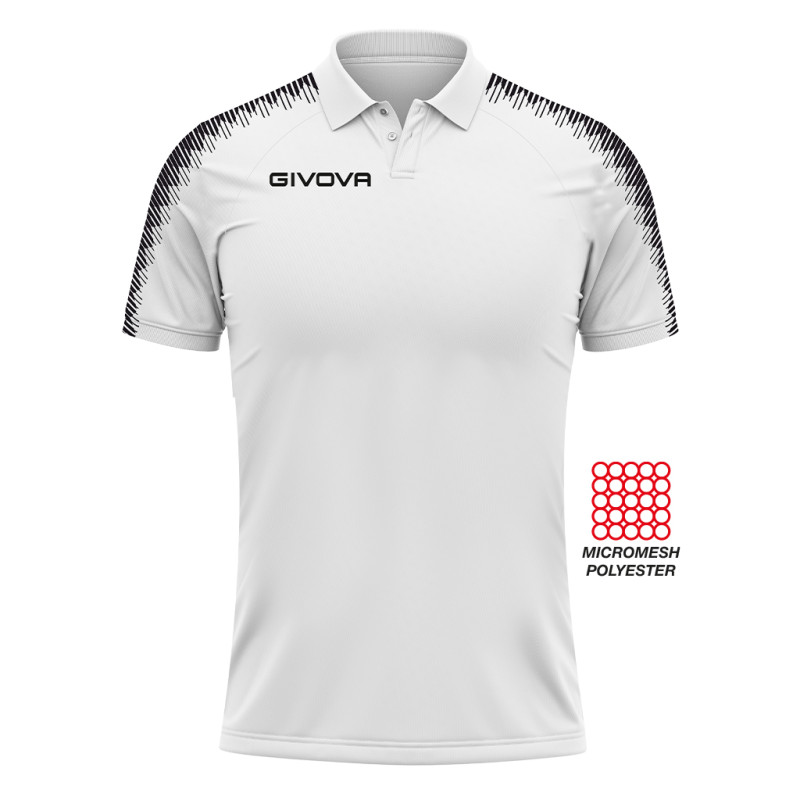 Polo Givova Club respirant micromesh | CLUB-SHOP.fr