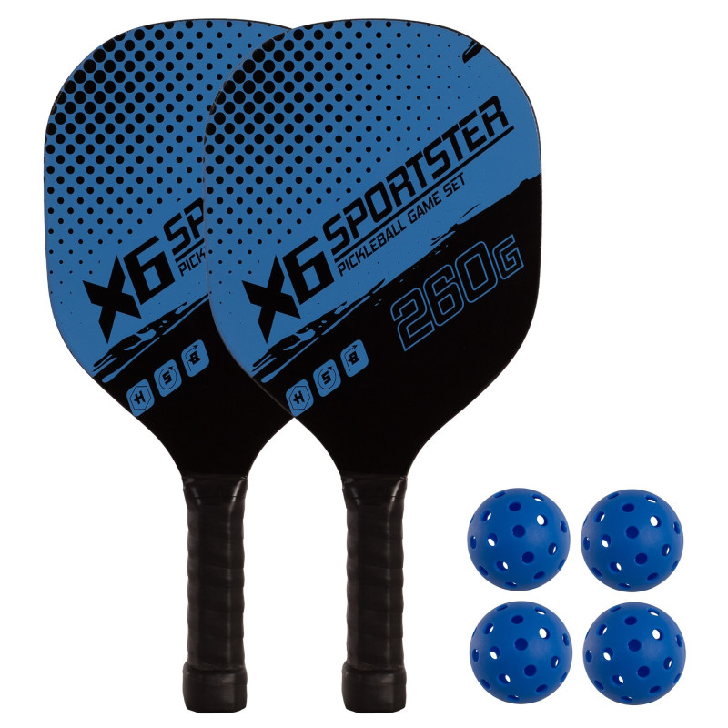 Set 2 Raquettes Pickleball Bois | CLUB-SHOP.fr
