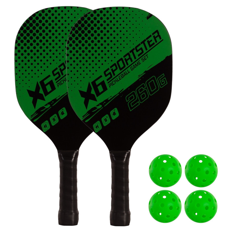 Set 2 Raquettes Pickleball Bois | CLUB-SHOP.fr