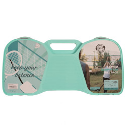 Set Badminton Portable 2 Raquettes | CLUB-SHOP.fr