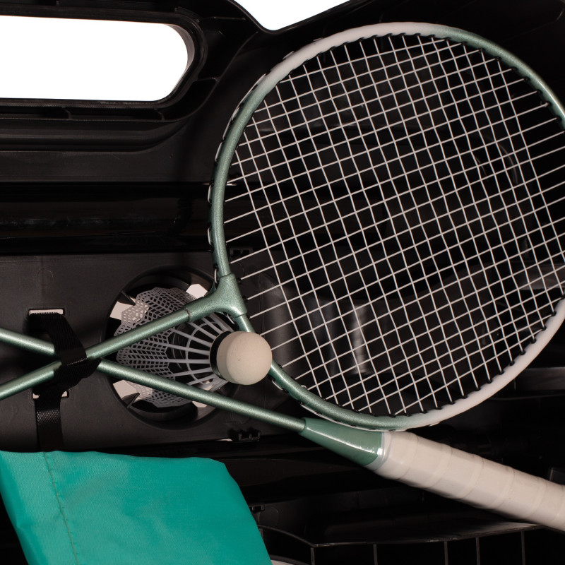 Set Badminton Portable 2 Raquettes | CLUB-SHOP.fr
