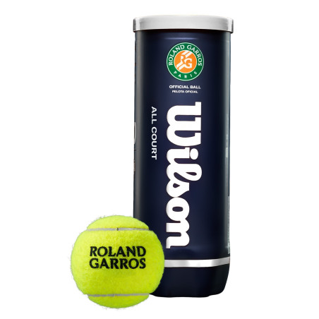 Tube 3 Balles Wilson Roland Garros | CLUB-SHOP.fr