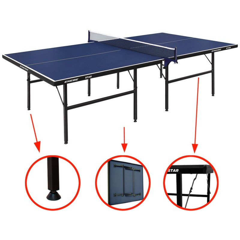 Table Ping Pong ENEBE Star Indoor | CLUB-SHOP.fr