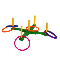 Jeu d’Anneaux à Lancer PVC Softee | CLUB-SHOP.fr