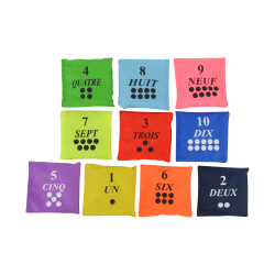 Lot 10 Sachets Numérotés Français | CLUB-SHOP.fr
