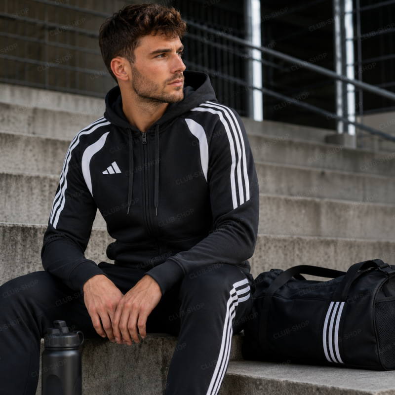 Hoodie Zippé Tiro 26 League Homme | CLUB-SHOP.fr