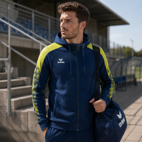 Veste ERIMA EVO STAR Capuche Recyclée | CLUB-SHOP.fr