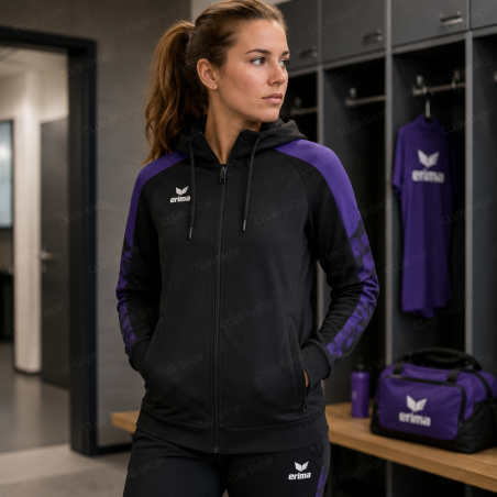 Veste Femme ERIMA EVO STAR Capuche | CLUB-SHOP.fr