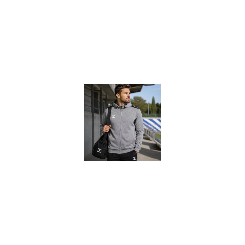 Veste Hummel Zip Hoodie Respirante Club | CLUB-SHOP.fr