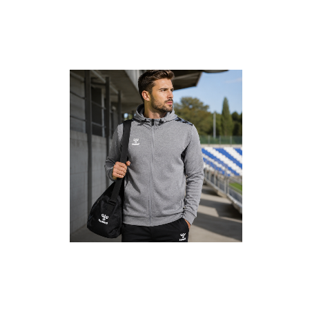 Veste Hummel Zip Hoodie Respirante Club | CLUB-SHOP.fr
