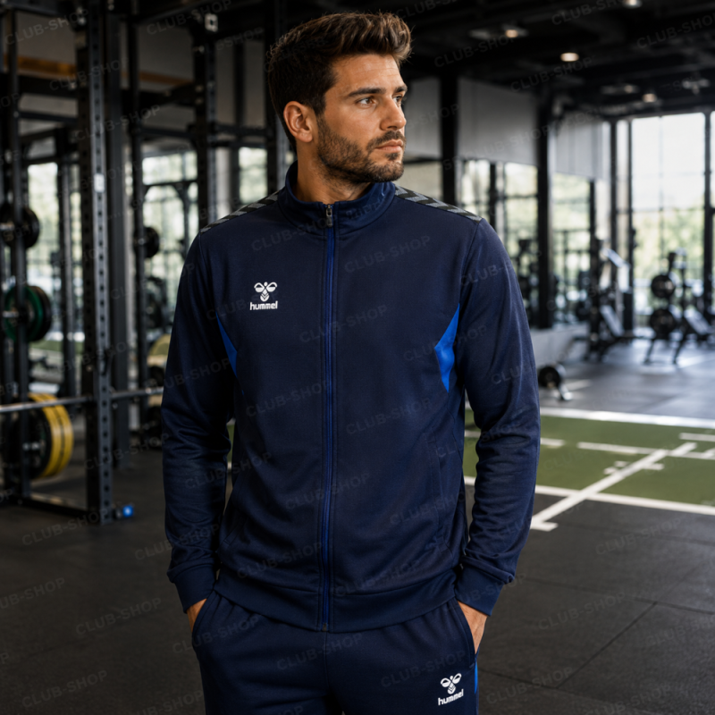 Veste Hummel Zip Authentic Respirante | CLUB-SHOP.fr