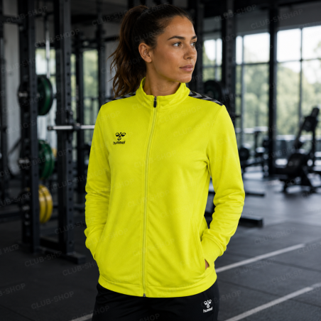 Veste Femme Hummel Zip Authentic Respirante | CLUB-SHOP.fr