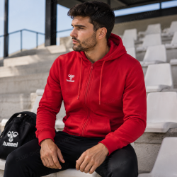 Sweat Hummel Zip Hoodie Confort Coton Bio | CLUB-SHOP.fr