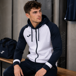Veste Homme JOMA LIDER À Capuche Doublée Polaire | CLUB-SHOP.fr