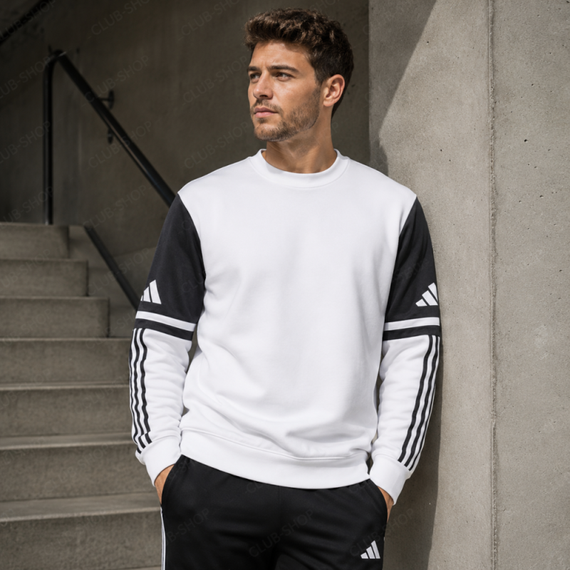 Sweat Adidas Squadra 25 Molleton Recyclé Regular | CLUB-SHOP.fr