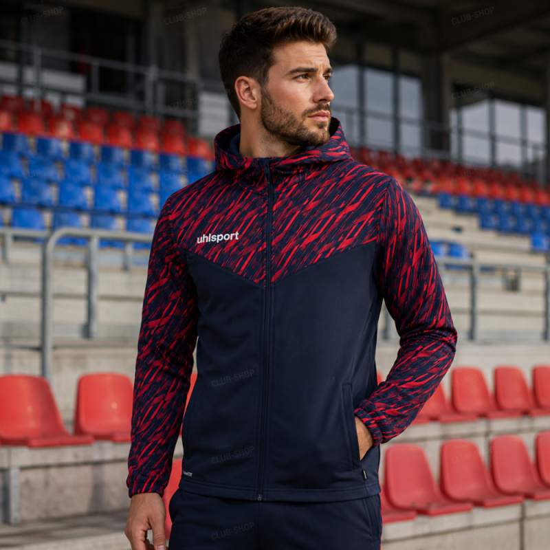 Veste à capuche Uhlsport Progressive 28 - Confort & Performance | Club-Shop