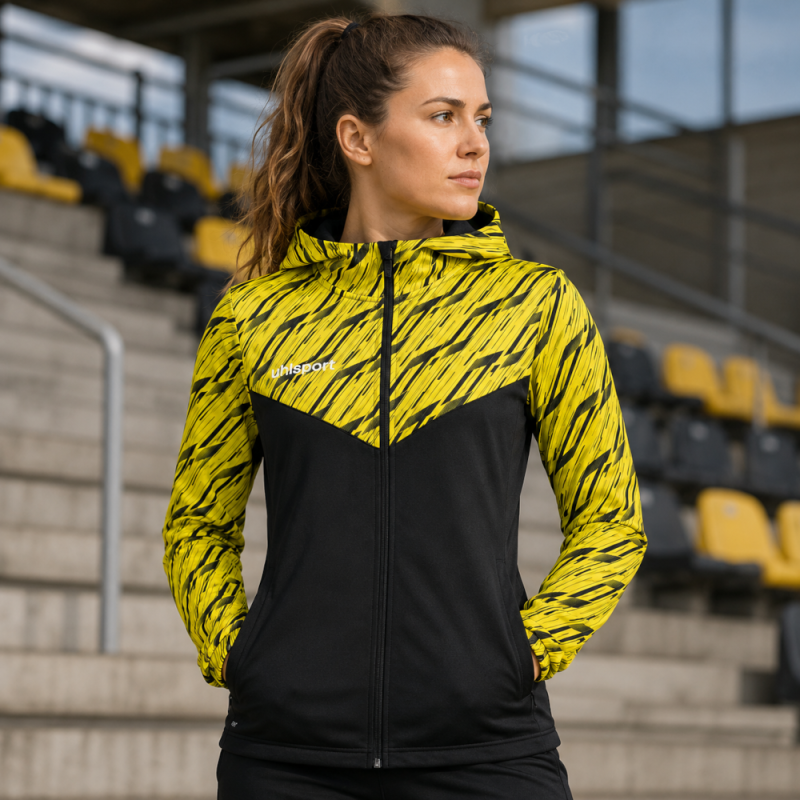 Veste à capuche Uhlsport Progressive 28 Femme - Confort & Style | Club-Shop