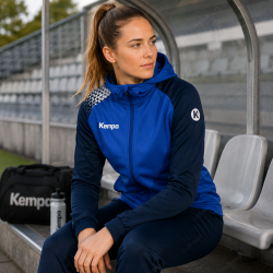Veste de survêtement à capuche Kempa Femme Ambition 28 - Confort & Style | Club-Shop