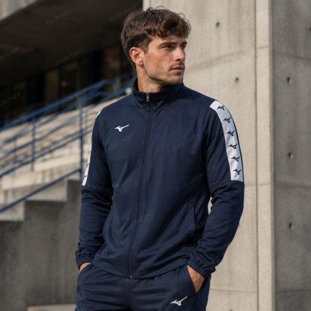 Veste Mizuno de jogging Nara en polyester - Survêtement sport