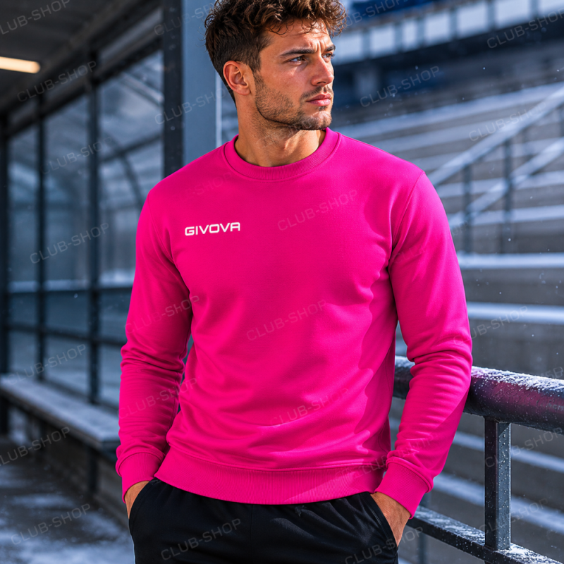 Sweat Col Rond Givova Maglia Polaire | CLUB-SHOP.fr