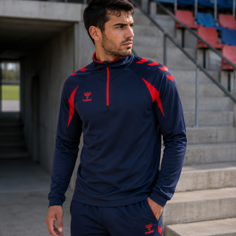 Sweat hummel hmlCORE 2.0 HALF ZIP training | CLUB-SHOP.fr