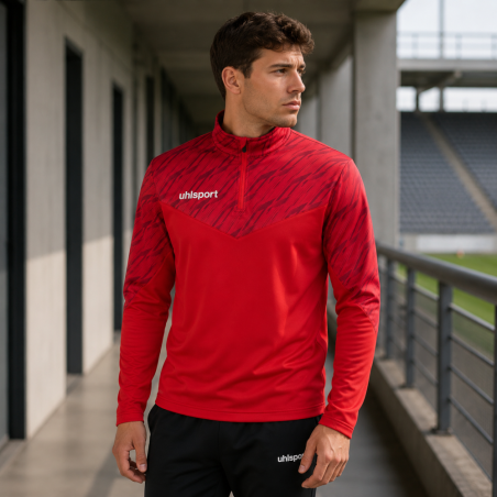 Sweat 1/4 zip Uhlsport Progressive 28 - Confort & Performance | Club-Shop