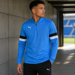 Sweat PUMA teamRISE 1/4 Zip Recyclé | CLUB-SHOP.fr