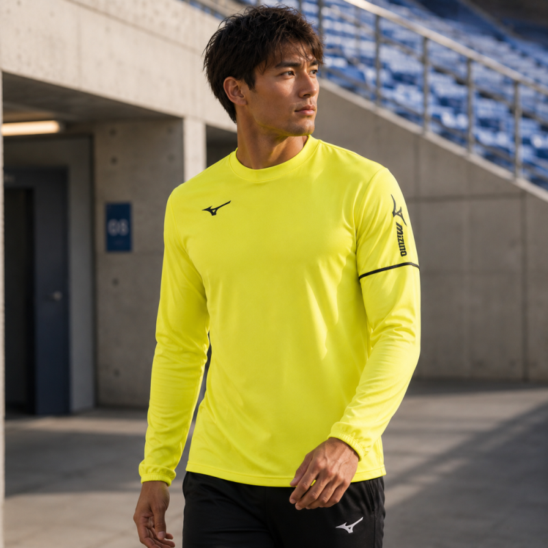 Sweat d'entraînement MIZUNO Sendai Round Neck