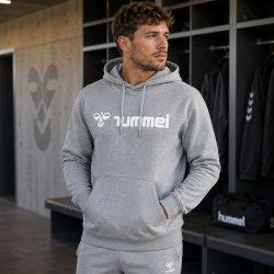 Hoodie hummel GO 2.0 logo coton bio | CLUB-SHOP.fr
