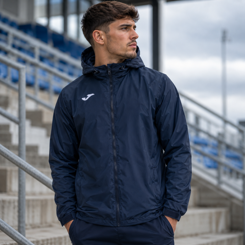 Anorak Joma Imperméable Doublure Polaire Capuche Coupe-Vent | CLUB-SHOP.fr