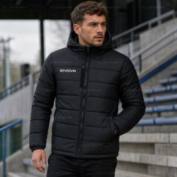 Doudoune Givova Prime à capuche | CLUB-SHOP.fr