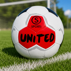 Ballon de football United disponible en tailles 3, 4 et 5