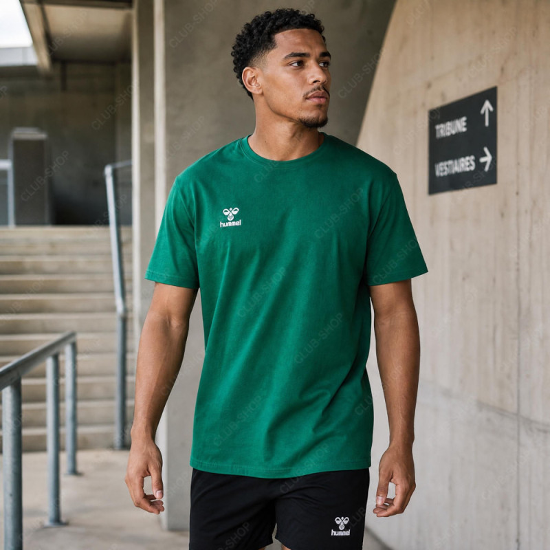 T-shirt hummel hmlGO 2.0 coton bio brodé